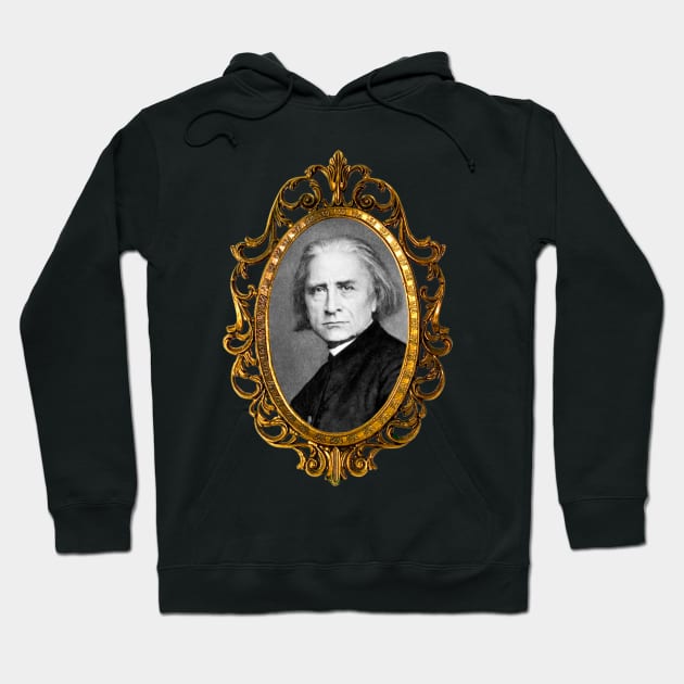 Franz Liszt Hoodie by TheMusicophile